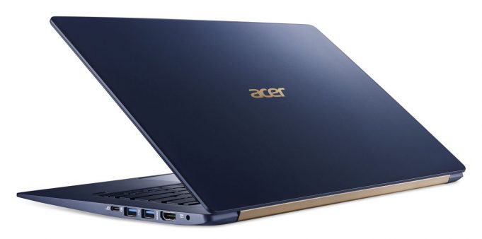 Ноутбук Acer Swift 5 легче килограмма вышел в России