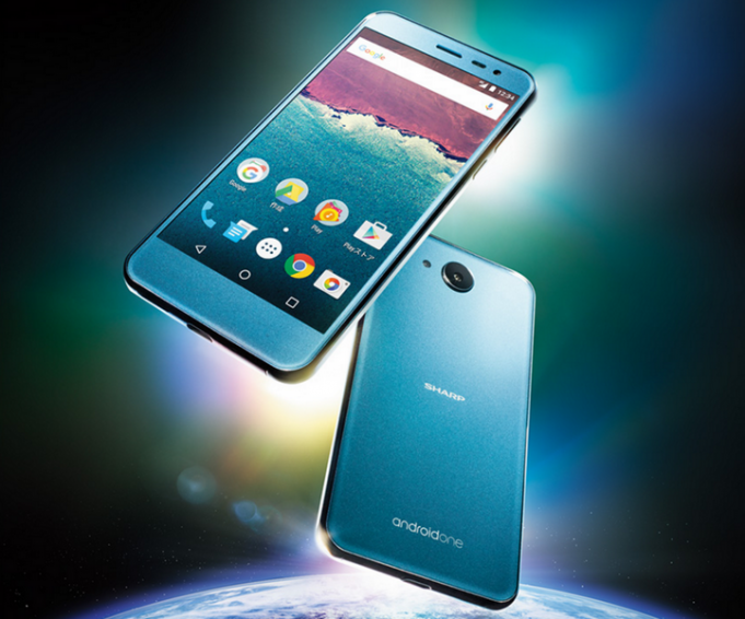 Sharp 507SH — первый в Японии смартфон программы Android One