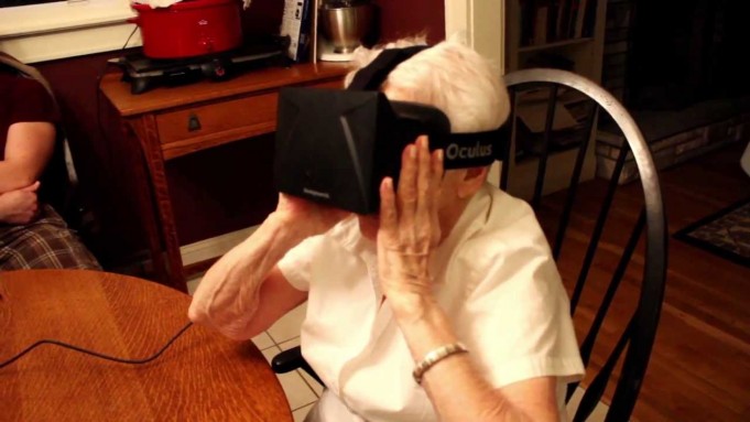 Виртуальная реальность помогает старикам