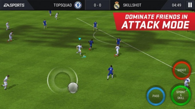 Мобильная FIFA 17 появилась для Android