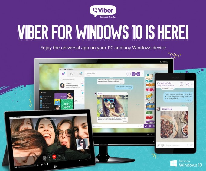 Viber для Windows 10 вышел из стадии «бета»