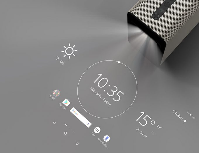 Смарт-проектор Sony Xperia Touch обновился до Android 7.1.1 Nougat